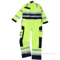 Safety Workwear Coveralls สารหน่วงไฟ